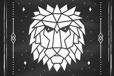 狮子座图标星座符号的奥秘与设计灵感