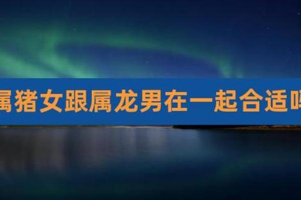属猪跟属龙的相配吗 属猪和属龙相配吗生肖配对解析与婚姻建议