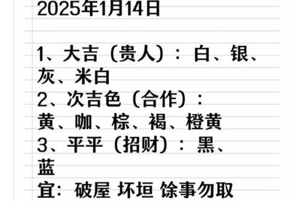 2025年3月14日五行穿衣 2025年3月14日五行穿衣
