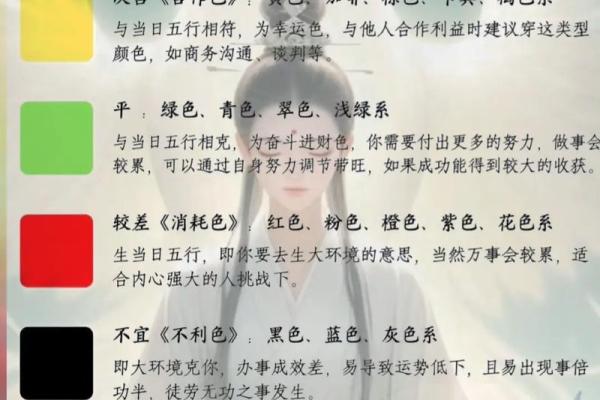 2025年3月21日每日穿衣五行颜色运势 2025年3月21日每日穿衣五行颜色运势