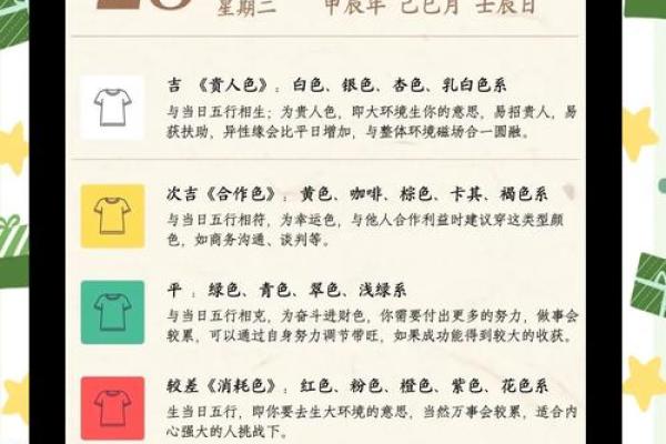 2025年3月7日每日穿衣五行颜色运势 2025年3月7日每日穿衣五行颜色运势