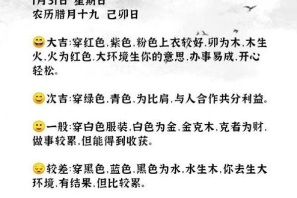 2021年3月31日五行穿衣 2021年3月31日五行穿衣