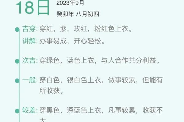 2025年4月15日每日五行穿衣