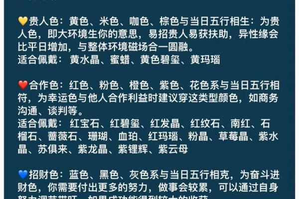 2025年3月30日五行穿衣指南