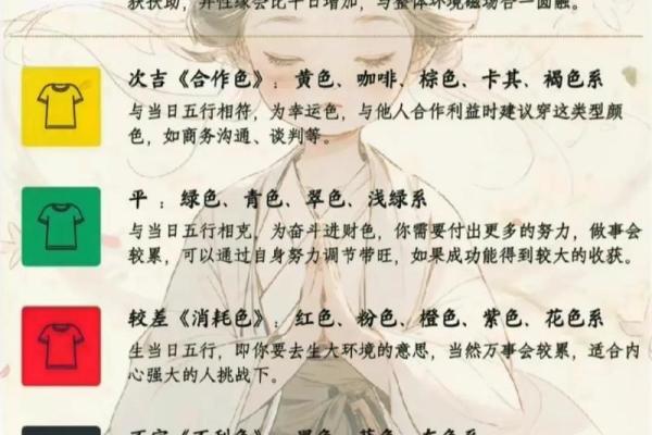 2025年3月20日每日五行穿衣 2025年3月20日每日五行穿衣