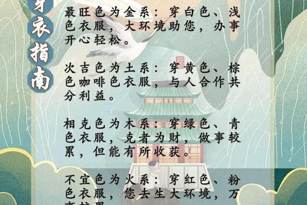 2025年4月30日每日五行穿衣