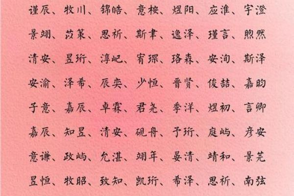 2019年4月30号子时出生的男孩要怎么起名字姓名
